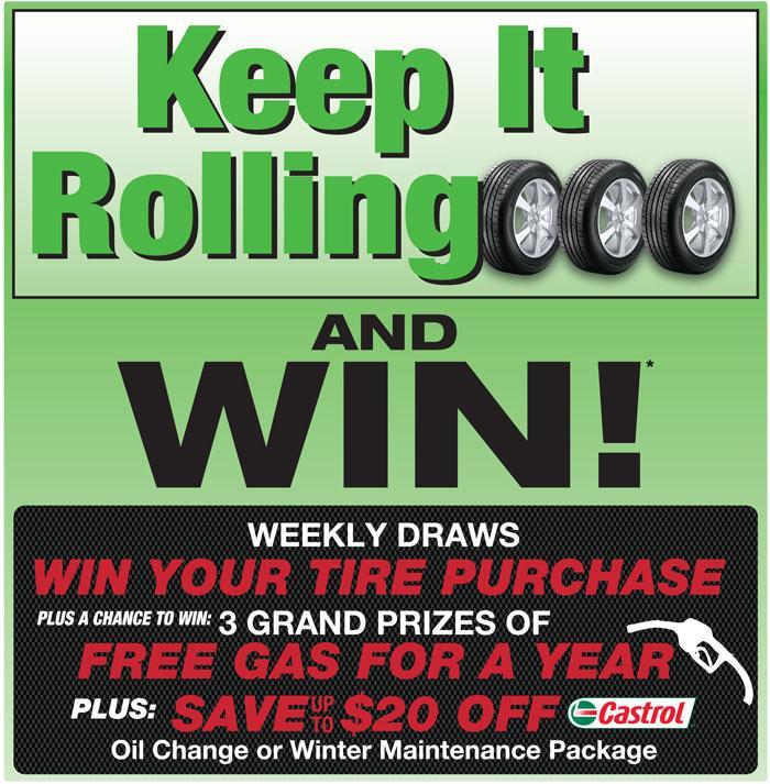 Keep it Rolling and Win! Contest