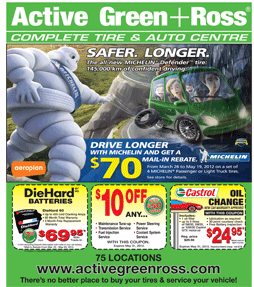 Active Green + Ross Current Newspaper Ad