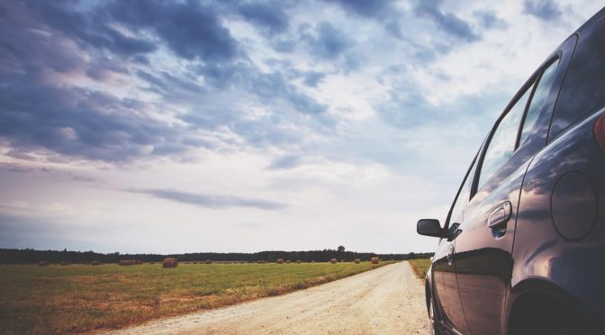 Car on Dirt Road