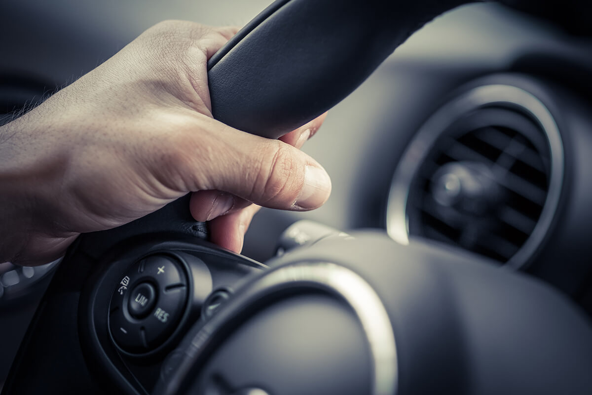 Driver in car