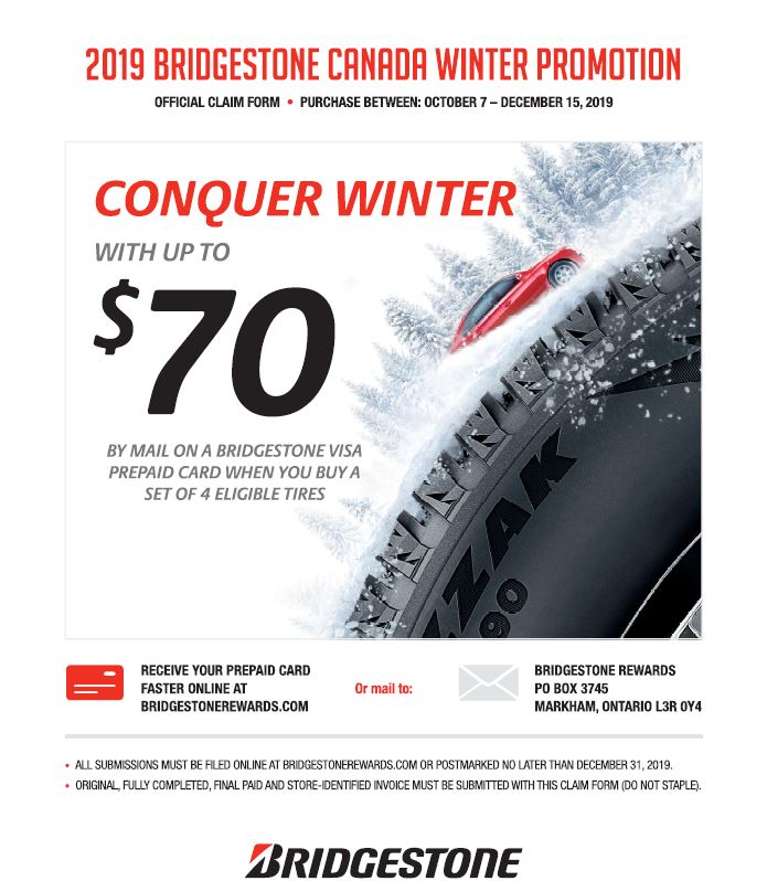Bridgestone Tires Available From Active Green Ross