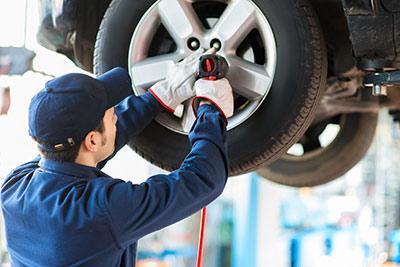 We sell tires and wheels at Active Green + Ross