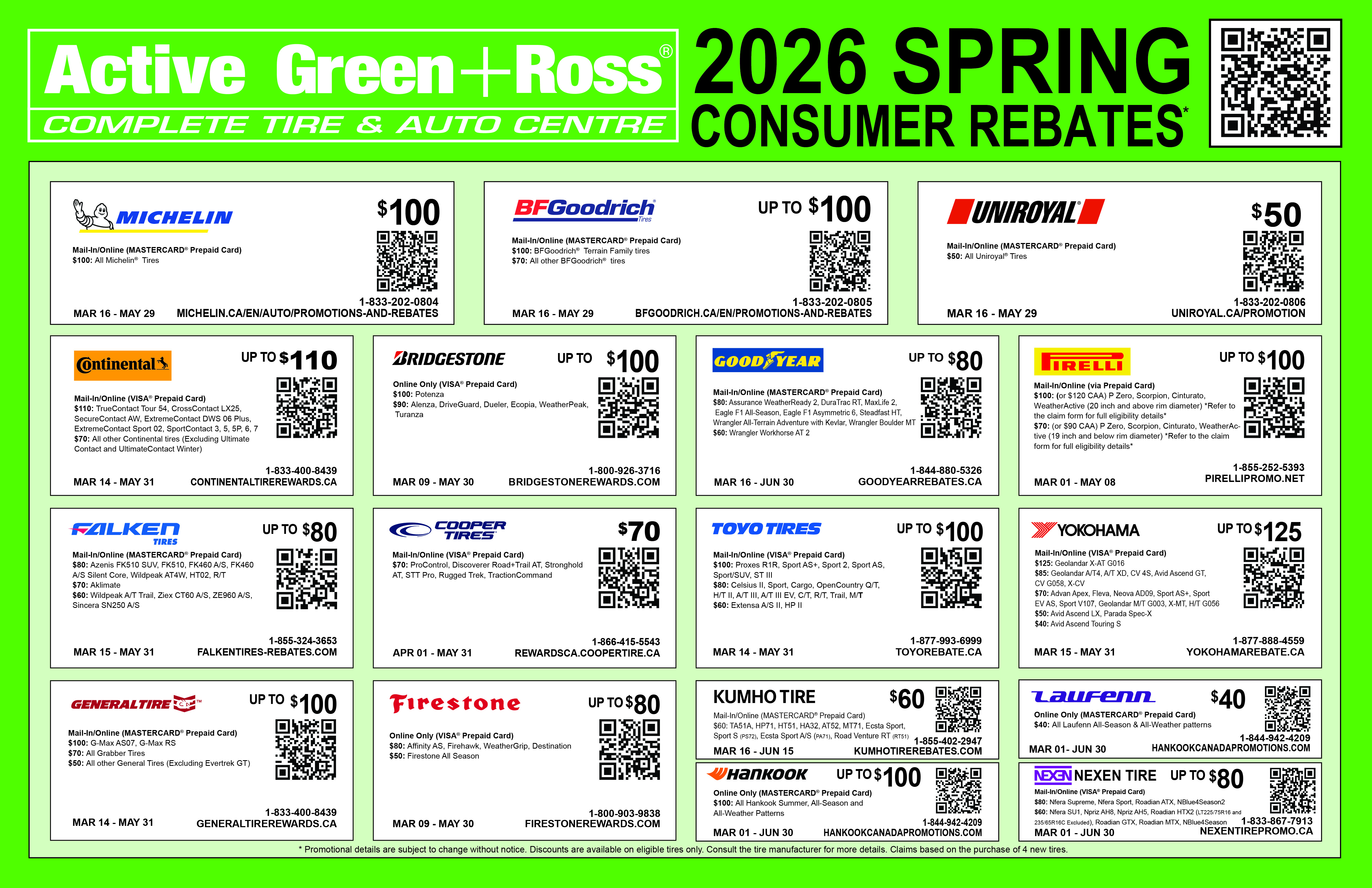 Spring 2026 Rebates