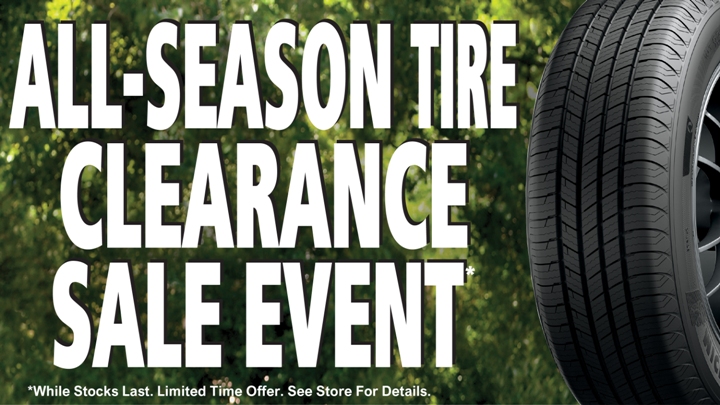 All-Season Tire Clearance Sale
