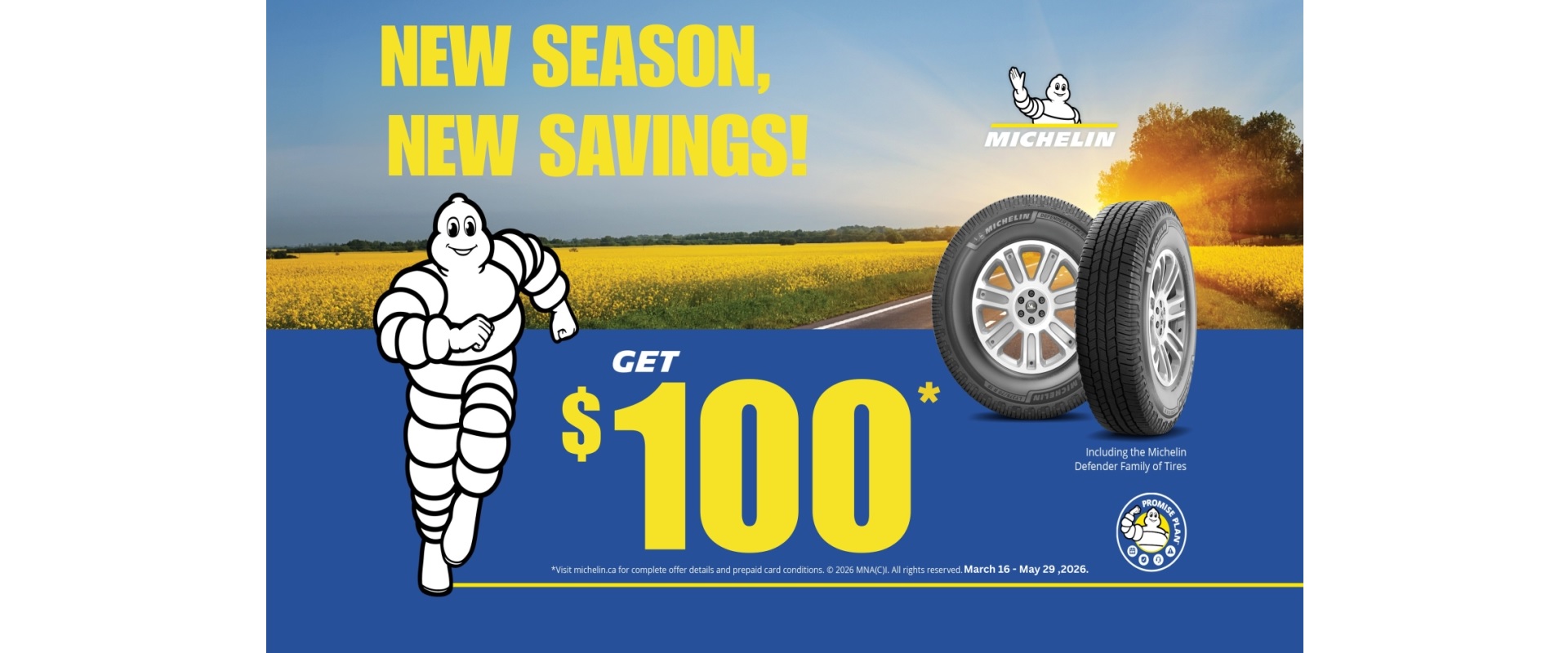 Michelin Spring 2026 Rebate