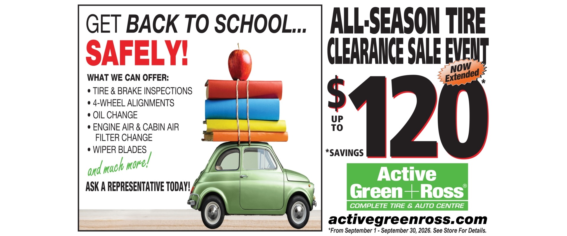 All-Season Tire Clearance Sale