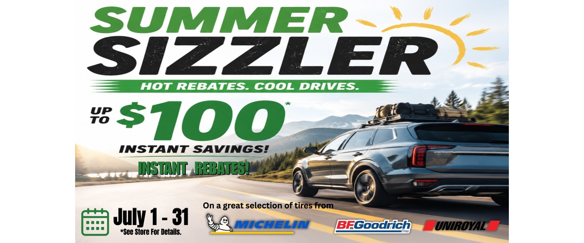 Summer Sizzler Rebate