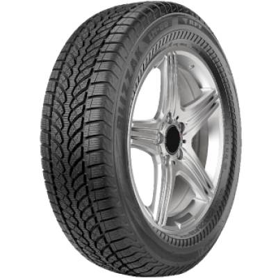 Image of a Bridgestone Blizzak LM-80 RFT RUNFLAT tire, which can be found at Active Green + Ross in Toronto, ON