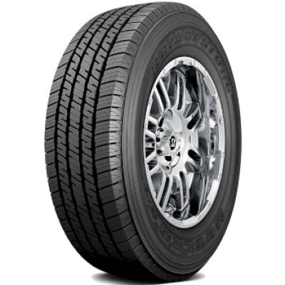 Image of a Bridgestone 120/116R LRE  Dueler H/T 685 tire, which can be found at Active Green + Ross in Toronto, ON