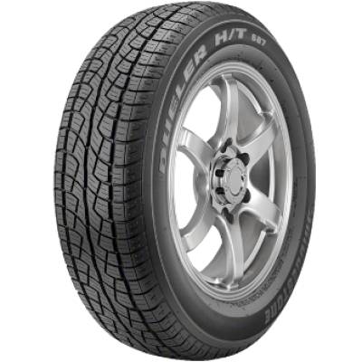 Image of a Bridgestone Dueler H/T D687 tire, which can be found at Active Green + Ross in Toronto, ON