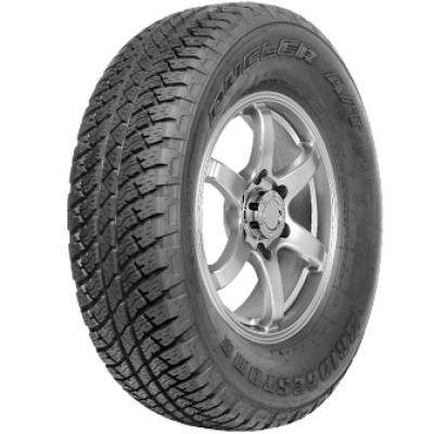 Image of a Bridgestone Dueler A/T RH-S tire, which can be found at Active Green + Ross in Toronto, ON
