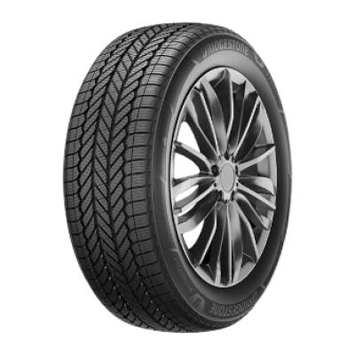 Image of a Bridgestone Weatherpeak (ALL WEATHER) tire, which can be found at Active Green + Ross in Toronto, ON