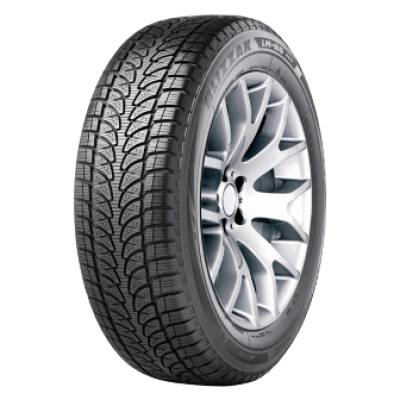 Image of a Bridgestone Xl Blizzak Lm-80 Evo tire, which can be found at Active Green + Ross in Toronto, ON