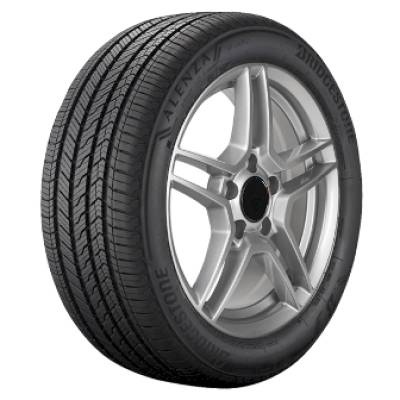 Image of a Bridgestone Alenza Sport A/S tire, which can be found at Active Green + Ross in Toronto, ON