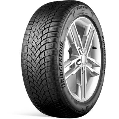 Image of a Bridgestone Blizzak Lm005 tire, which can be found at Active Green + Ross in Toronto, ON