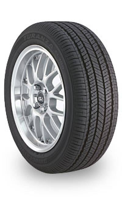 Image of a Bridgestone Turanza EL400-02 tire, which can be found at Active Green + Ross in Toronto, ON