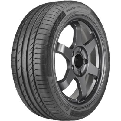 Image of a Continental ContiSportContact 5  MO tire, which can be found at Active Green + Ross in Toronto, ON