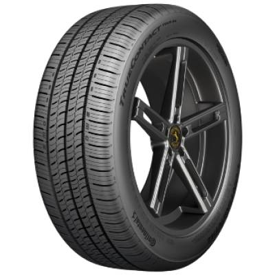 Image of a Continental Truecontact Tour 54 tire, which can be found at Active Green + Ross in Toronto, ON