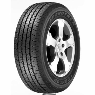 Image of a Dunlop Grandtrek At20 tire, which can be found at Active Green + Ross in Toronto, ON