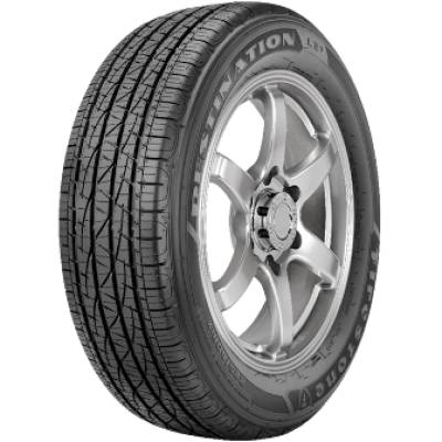 Image of a Firestone Destination LE2 tire, which can be found at Active Green + Ross in Toronto, ON