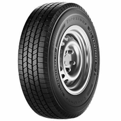 Image of a Firestone Transforce Cv2 LRE tire, which can be found at Active Green + Ross in Toronto, ON