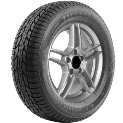 Image of a Firestone WinterForce 2 BL tire, which can be found at Active Green + Ross in Toronto, ON