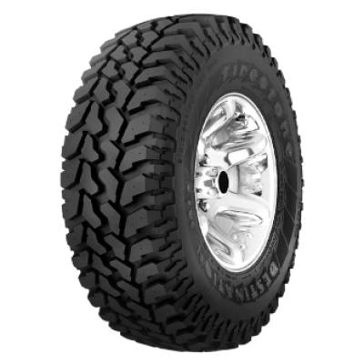 Image of a Firestone LT215/85R16 115/112Q Destination M/T  LRE BW tire, which can be found at Active Green + Ross in Toronto, ON