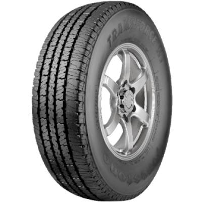 Image of a Firestone 119/116R Transforce H/T LRE BW tire, which can be found at Active Green + Ross in Toronto, ON