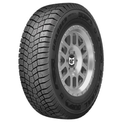 Image of a General Grabber Arctic X tire, which can be found at Active Green + Ross in Toronto, ON