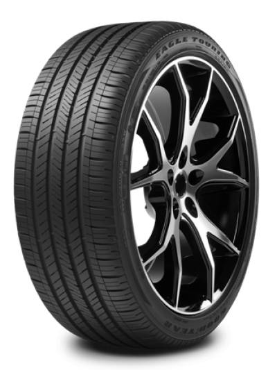Image of a Goodyear Eagle Touring tire, which can be found at Active Green + Ross in Toronto, ON