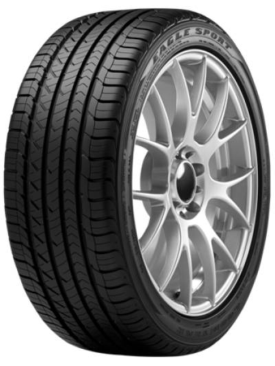 Image of a Goodyear Eagle Sport A/S ROF (RUNFLAT) MOE tire, which can be found at Active Green + Ross in Toronto, ON