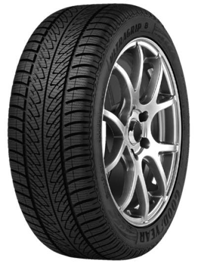 Image of a Goodyear XL Ultra Grip Performance 8 tire, which can be found at Active Green + Ross in Toronto, ON