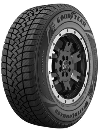 Image of a Goodyear WINTERCOMMAND Light Truck tire, which can be found at Active Green + Ross in Toronto, ON