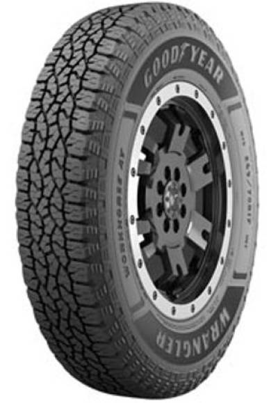 Image of a Goodyear Wrangler Workhorse At  Sl A/W Owl tire, which can be found at Active Green + Ross in Toronto, ON