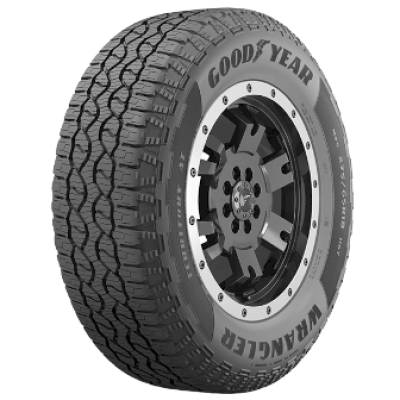 Image of a Goodyear LRE Wrangler Territory At tire, which can be found at Active Green + Ross in Toronto, ON