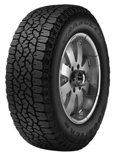 Image of a Goodyear LRE Wrangler Trailrunner At tire, which can be found at Active Green + Ross in Toronto, ON