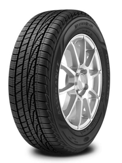 Image of a Goodyear Assurance WeatherReady  SL VSB tire, which can be found at Active Green + Ross in Toronto, ON