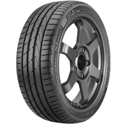 Image of a Hankook VENTUS S1 EVO2 HRS K117B RFT MOE tire, which can be found at Active Green + Ross in Toronto, ON