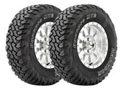 Image of a Hankook LRE Dynapro Mt2 Rt05 Owl tire, which can be found at Active Green + Ross in Toronto, ON