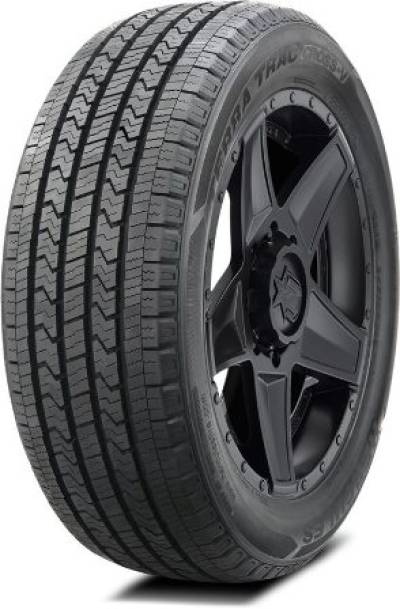 Image of a Hercules LRE 115/112Q Terra Trac Cross-V tire, which can be found at Active Green + Ross in Toronto, ON