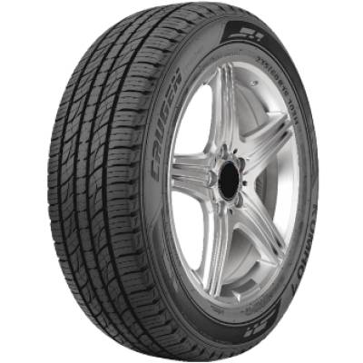 Image of a Kumho Crugen Premium Kl33 tire, which can be found at Active Green + Ross in Toronto, ON