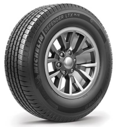 Image of a XL Defender LTX M/S ORWL TM tire, which can be found at Active Green + Ross in Toronto, ON