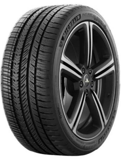 Image of a Michelin XL Pilot Sport A/S 4+ RUNFLAT ZR ZP tire, which can be found at Active Green + Ross in Toronto, ON