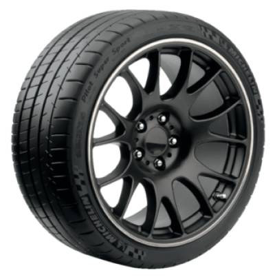 Image of a Michelin 109(Y) ZR Pilot Super Sport  XL BSW tire, which can be found at Active Green + Ross in Toronto, ON