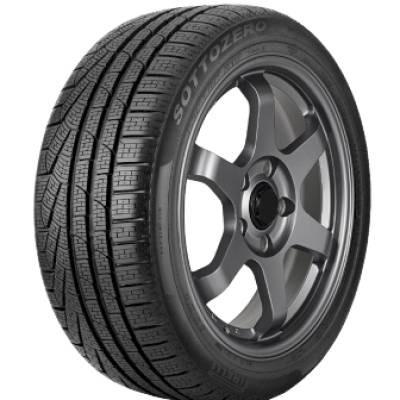 Image of a Pirelli (*) Winter 210 Sottozero Serie II R-F tire, which can be found at Active Green + Ross in Toronto, ON