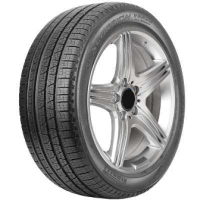 Image of a Pirelli Scorpion Verde A/S tire, which can be found at Active Green + Ross in Toronto, ON