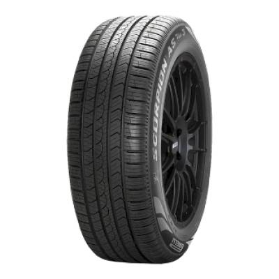 Image of a Pirelli SL Scorpion A/S+ III tire, which can be found at Active Green + Ross in Toronto, ON