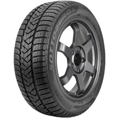 Image of a Pirelli Winter Sottozero 3 tire, which can be found at Active Green + Ross in Toronto, ON