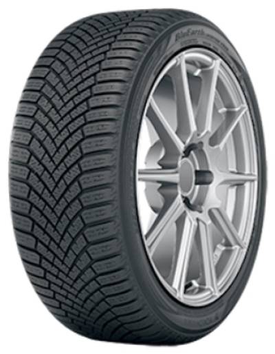 Image of a Yokohama Bluearth Winter V906 tire, which can be found at Active Green + Ross in Toronto, ON