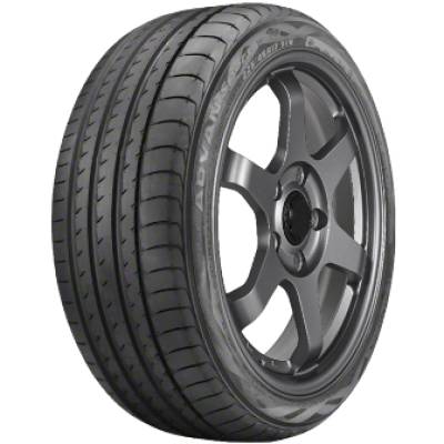 Image of a Yokohama Advan Sport V105 tire, which can be found at Active Green + Ross in Toronto, ON